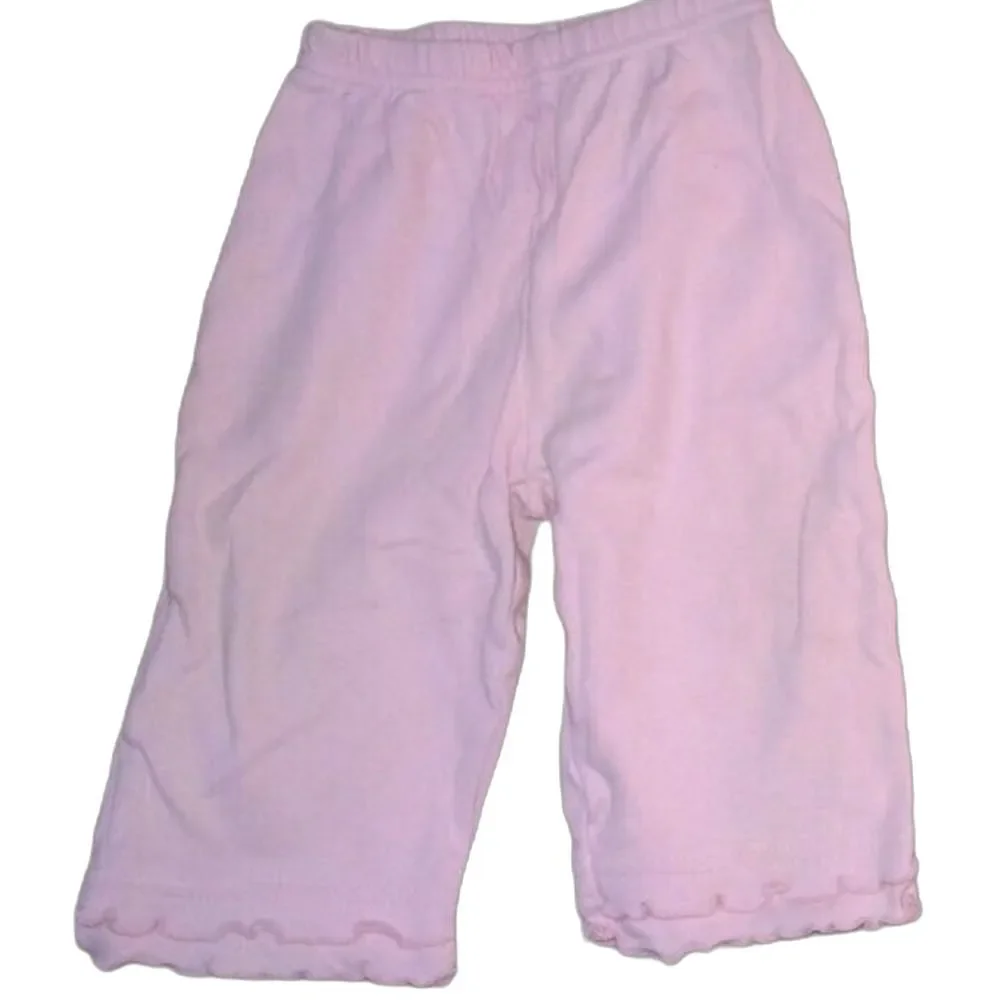 Carter's 9 Month Baby Girl Pants Bundle with Pinks, Flowers, Ruffles & Bows!